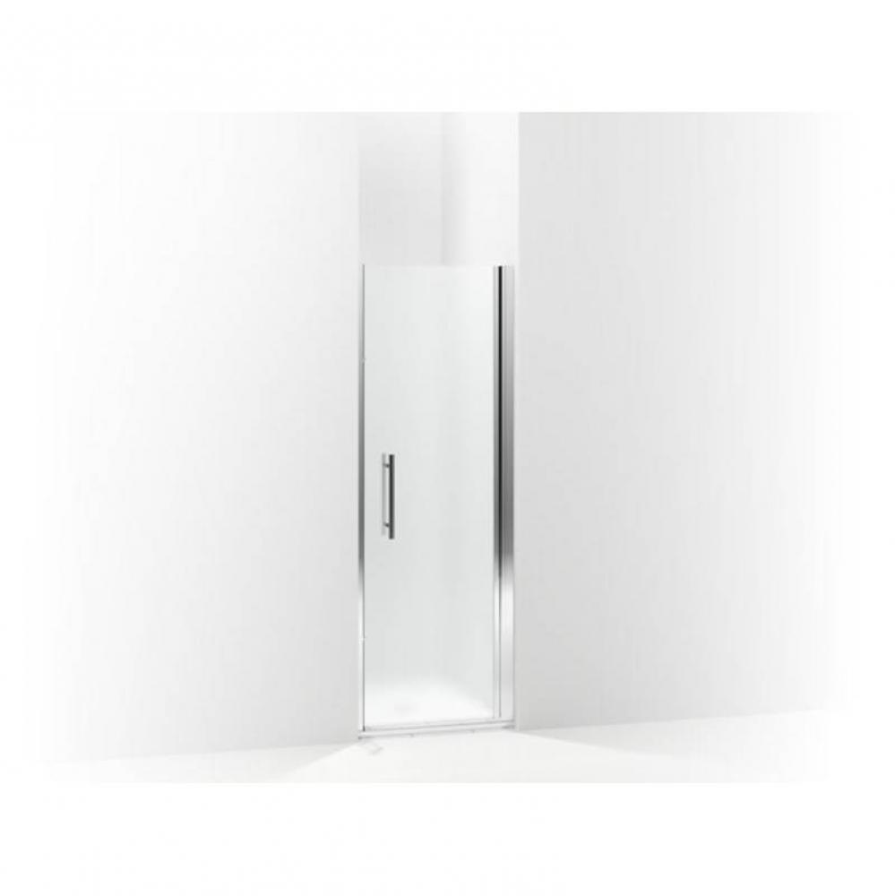 Finesse™ Peak® Headerless frameless pivot shower door 25-1/2'' max opening x 67&a