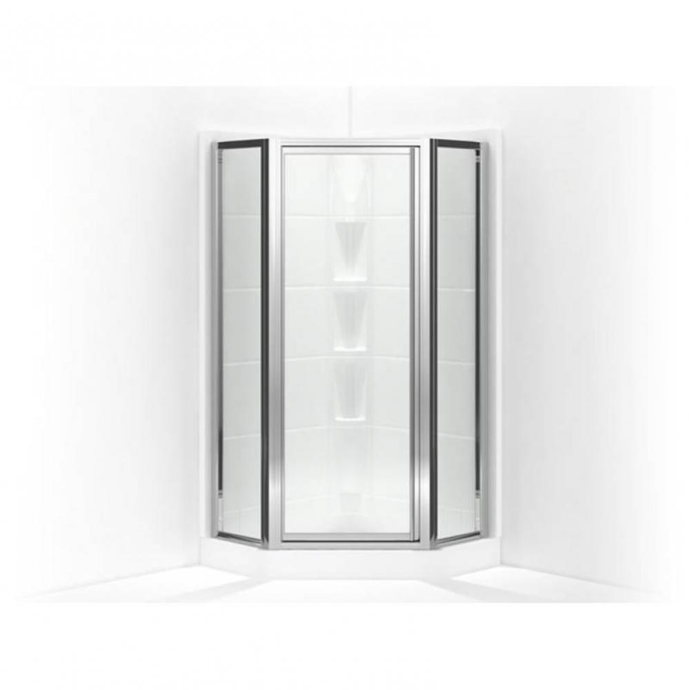 Intrigue™ Framed neo-angle corner shower door 15-13/16'' x 27-9/16'' x 15-13