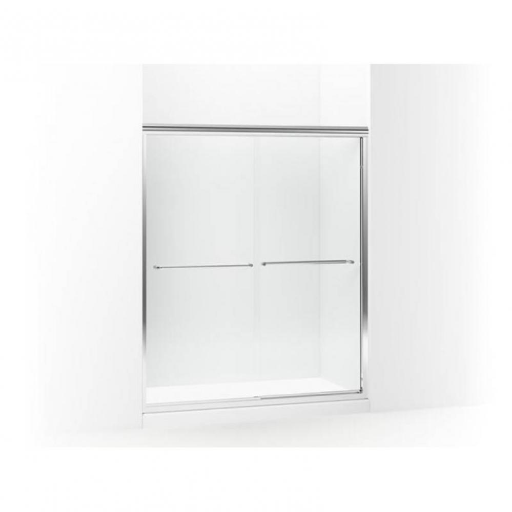 Finesse™ Frameless sliding shower door 54-5/8''-59-5/8'' W x 69-3/4'&ap