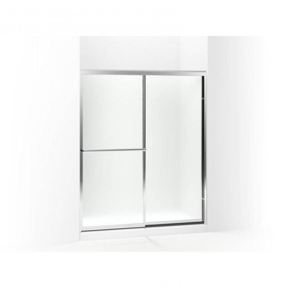 Prevail® Framed sliding shower door 54-3/8''–59-3/8'' W x 70-1/4'&