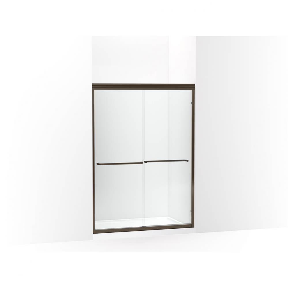 Finesse 65-1/2 in. H Sliding Shower Door With 1/4 in.-Thick Glass