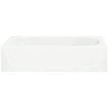 Sterling Plumbing 71041122-0 - Performa™ 60-1/4'' x 29'' bath with above-floor drain and right-hand drain