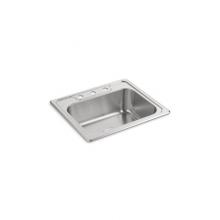 Sterling Plumbing F14711-3-NA - Middleton® Top-Mount Single-Bowl Kitchen Sink, 25'' x 22'' x 8'&apos