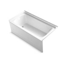 Sterling Plumbing 71171112-0 - Ensemble™ 60-1/4'' x 30-1/4'' bath with left-hand above-floor drain and inte