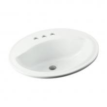 Sterling Plumbing P442004-0 - Sanibel(TM) 20'' x 17'' x 8'' Oval Lavatory, Pallet Sku