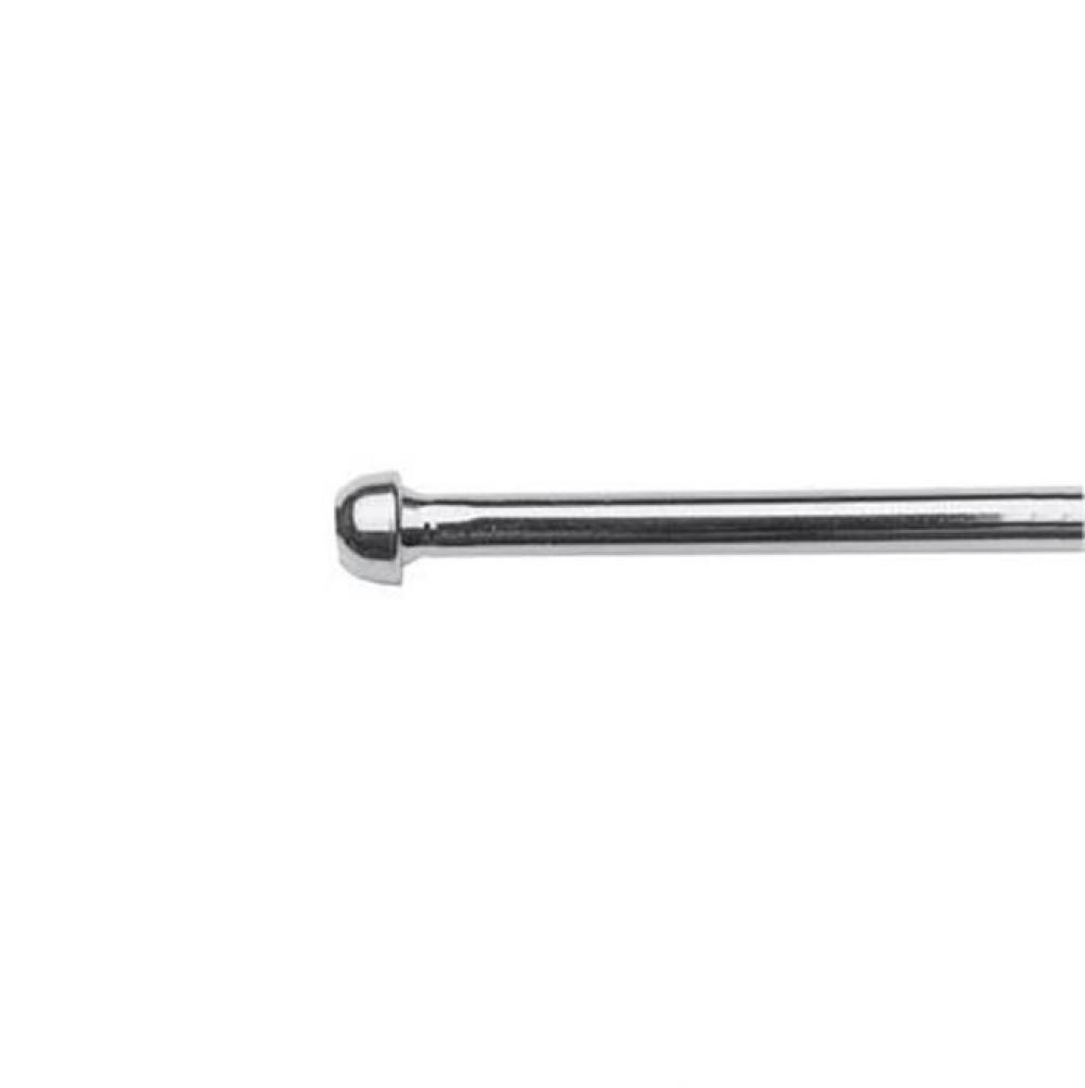 3/8'' x 20'' Rigid Supply Tube, Bull nose