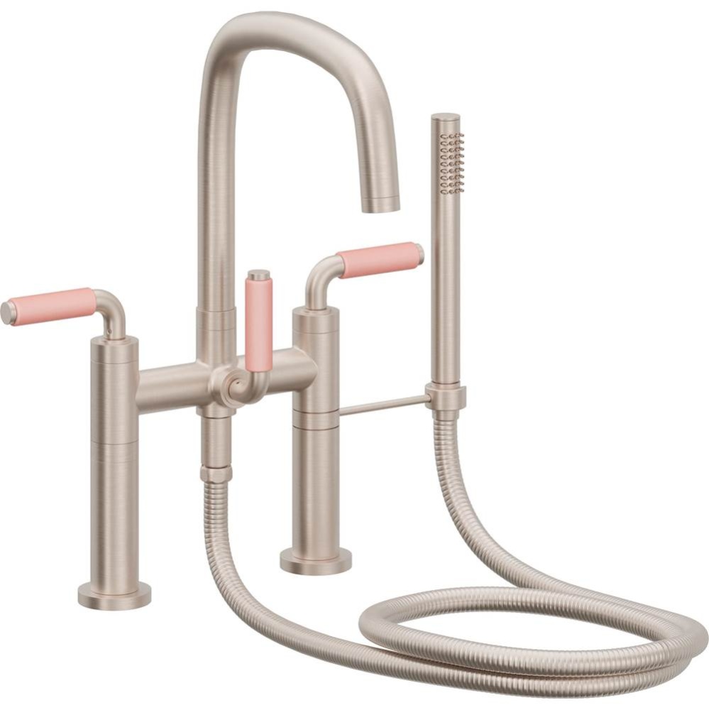 Contemporary Deck Mount Tub Filler