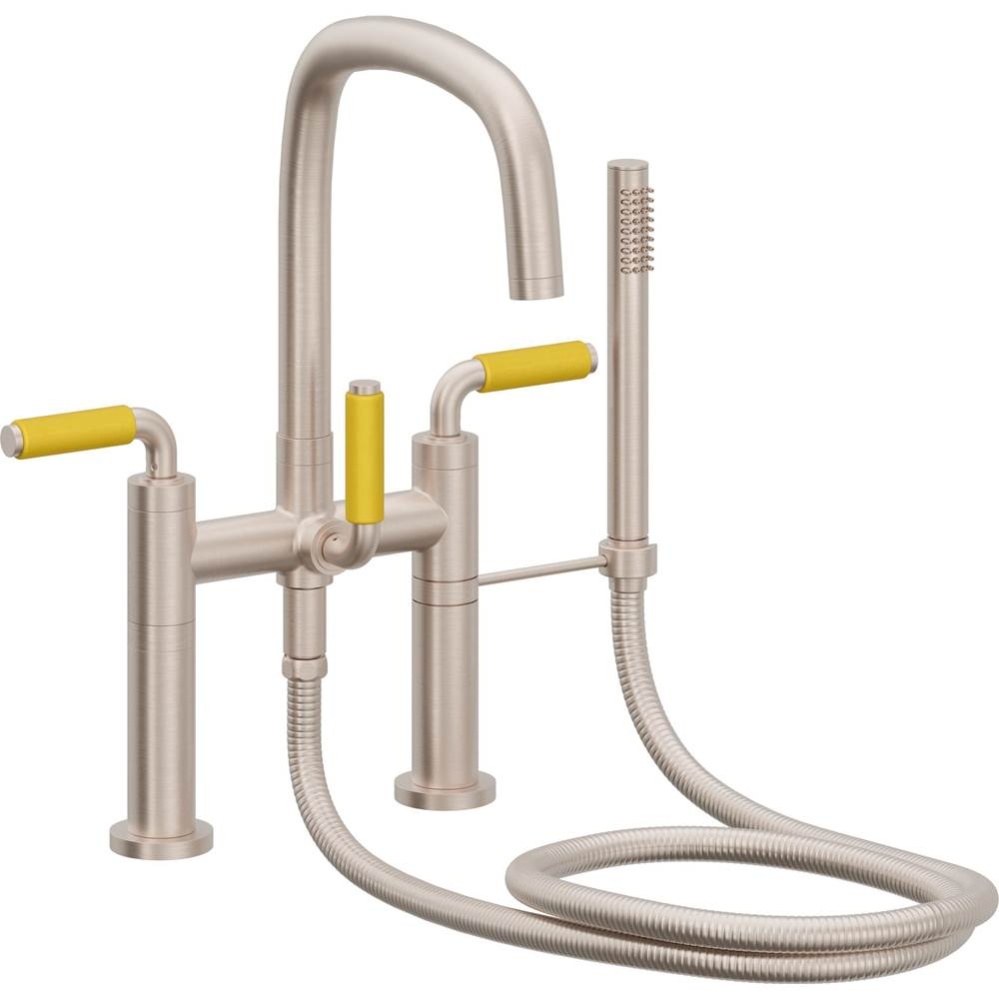 Contemporary Deck Mount Tub Filler