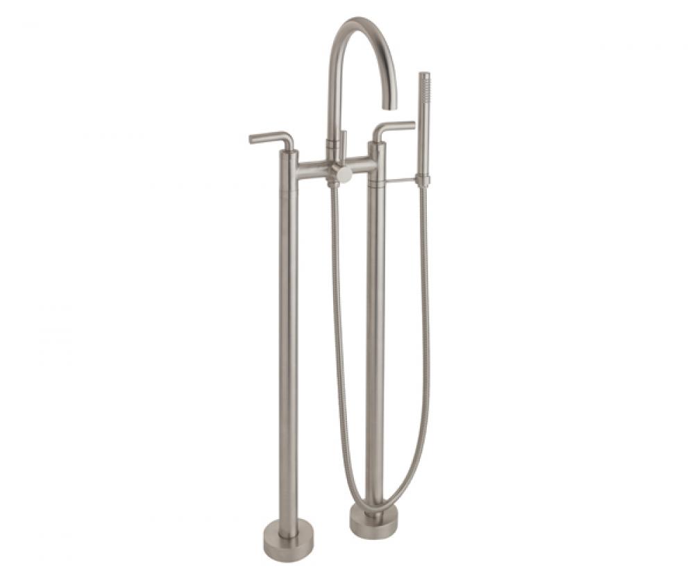 Contemporary Floor Mount Tub Filler