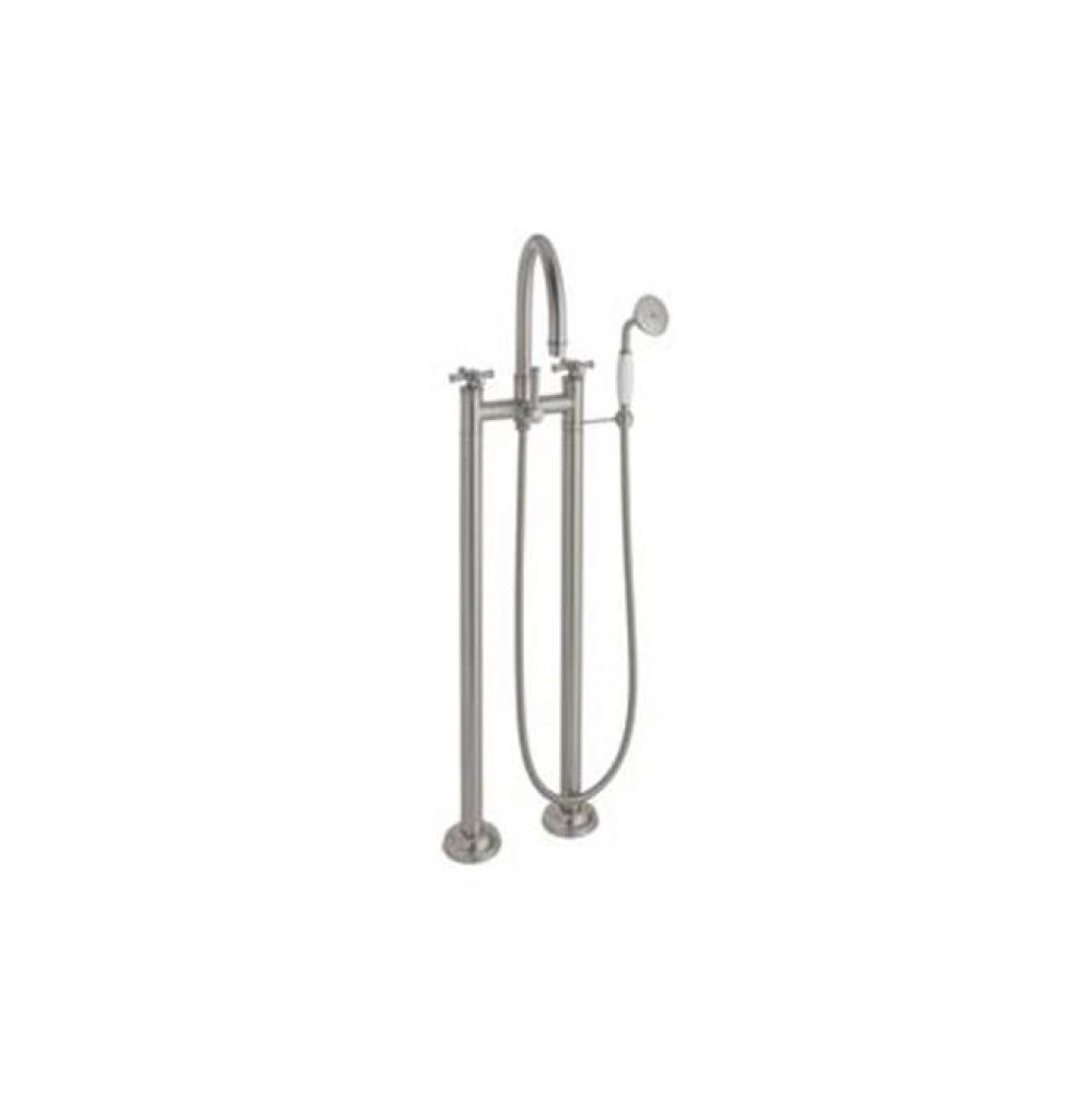 Traditional Floor Mount Tub Filler