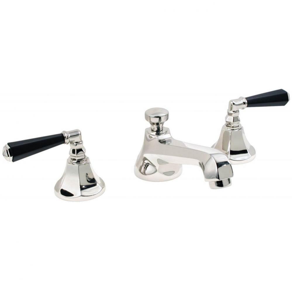 Art Deco Collection - Deco Moderne 8'' Widespread Lavatory Faucet with ZeroDrain ®