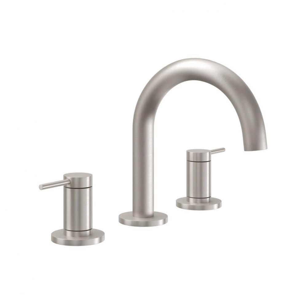 8'' Widespread Lavatory Faucet with ZeroDrain - Medium Spout