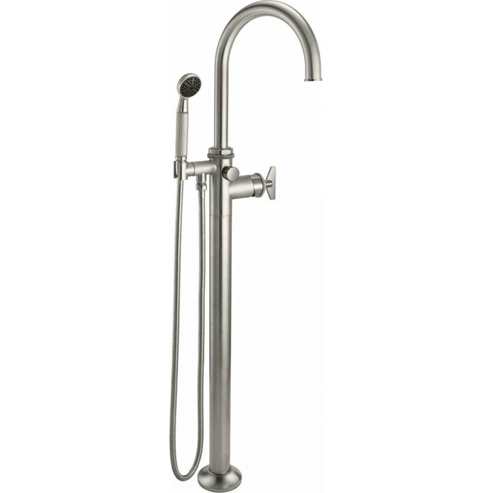 Single Hole Floor Mount Tub Filler