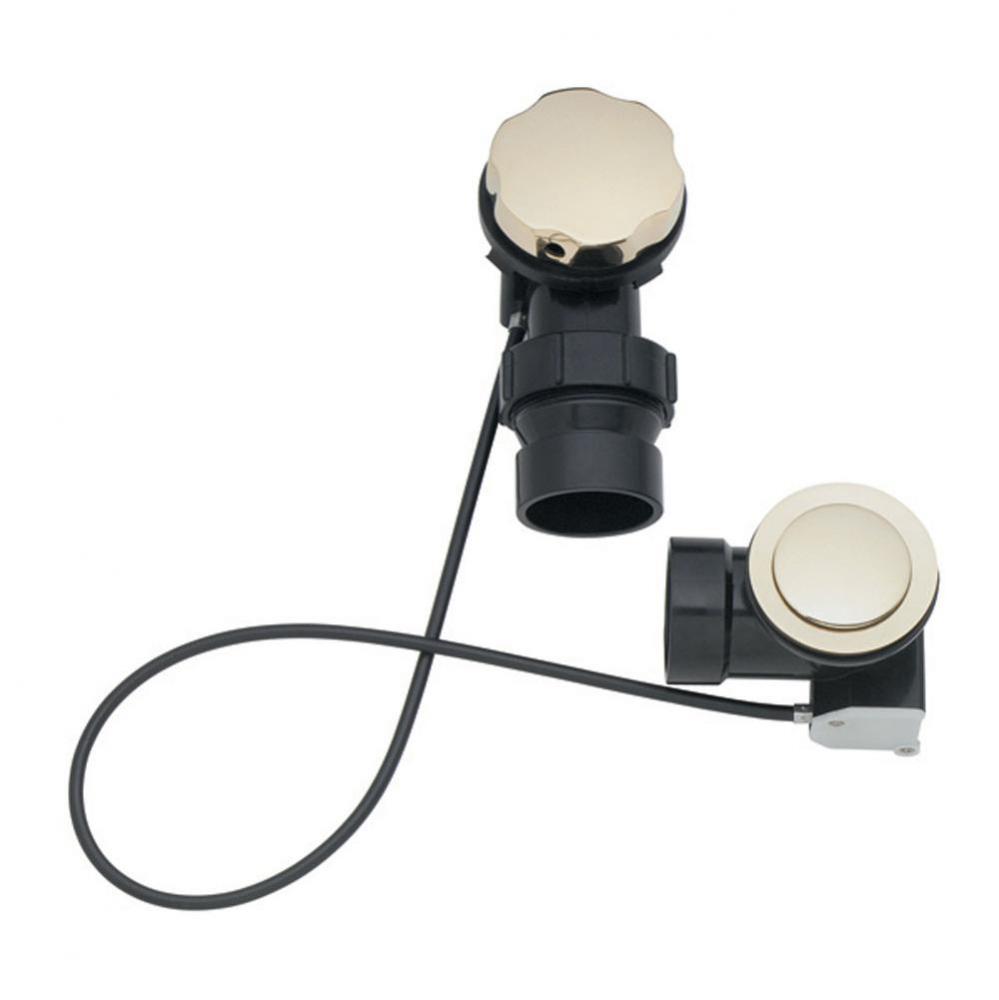 Waste And Overflow Cable Operated 1-1/2'' PVC