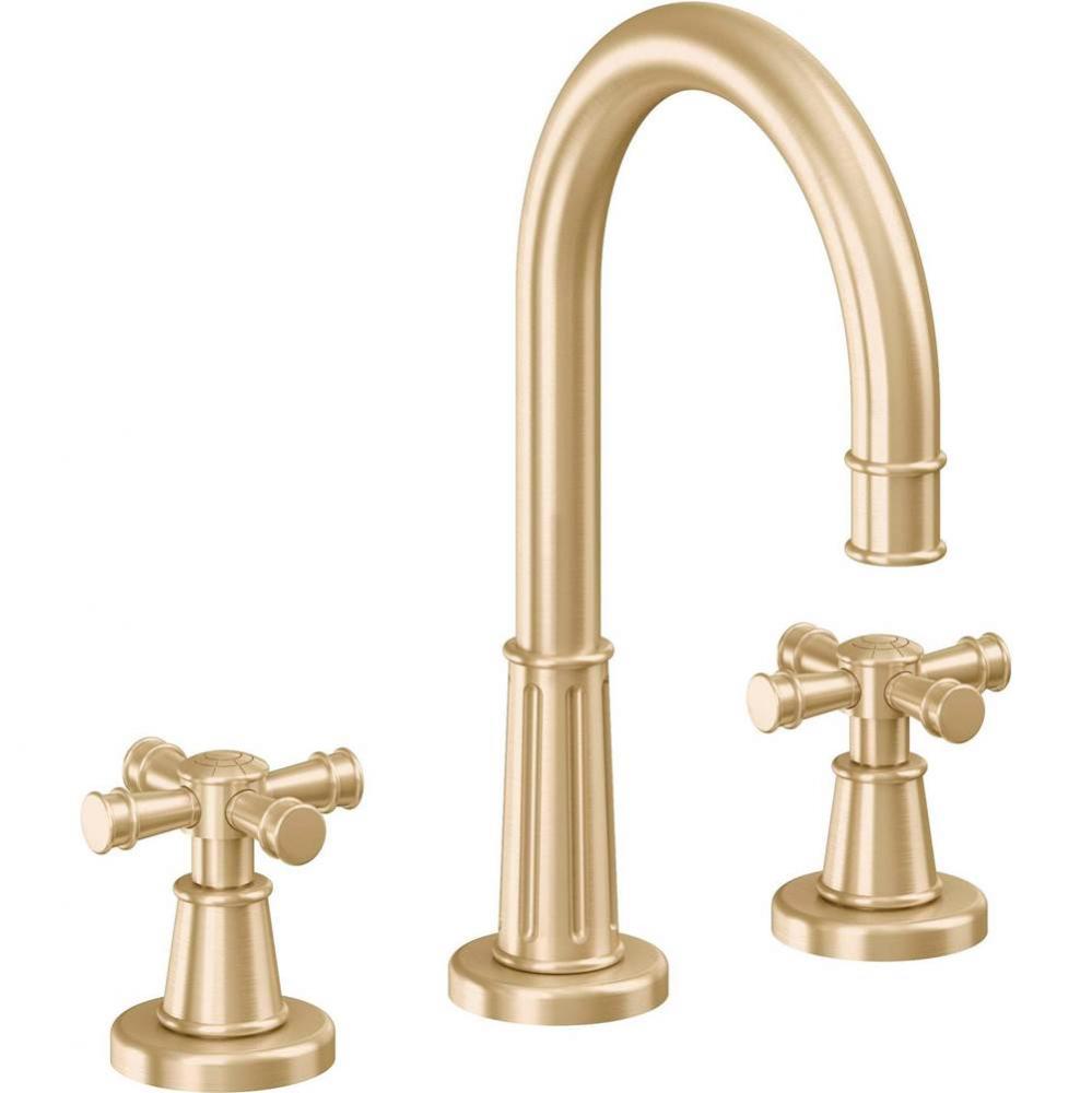 8'' Widespread Lavatory Faucet with ZeroDrain