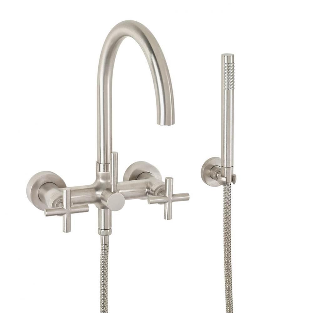 Contemporary Wall Mount Tub Filler