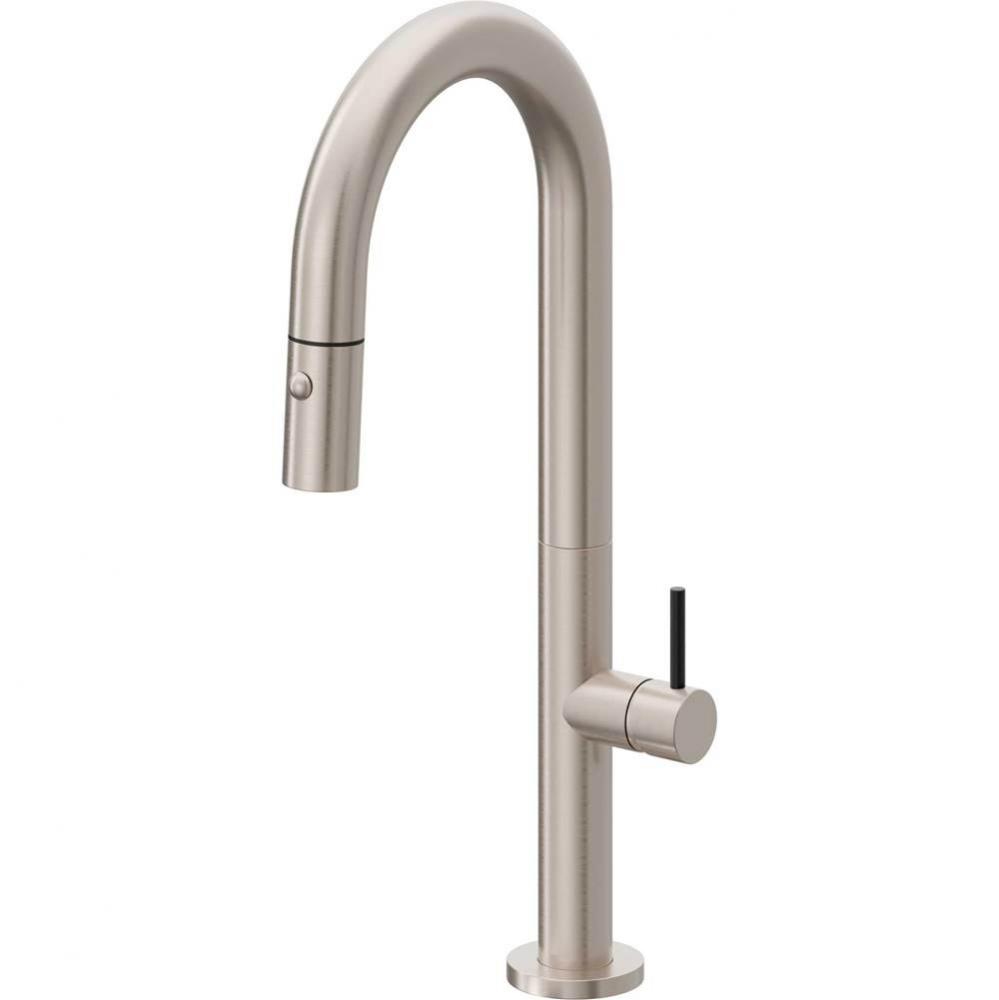 Pull-Down Prep/Bar Faucet with Button Sprayer
