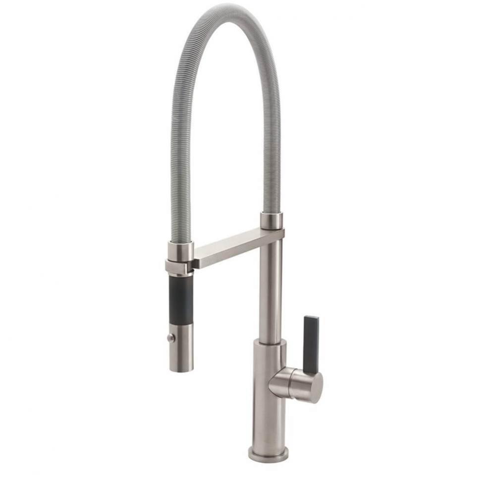 Culinary Pull-Out Kitchen Faucet with Squeeze or Button Sprayer