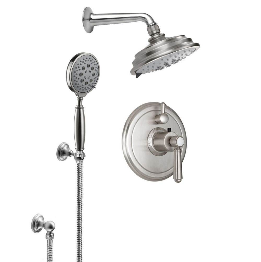 Montecito Styletherm 1/2'' Thermostatic Shower System with Showerhead and Hand Shower