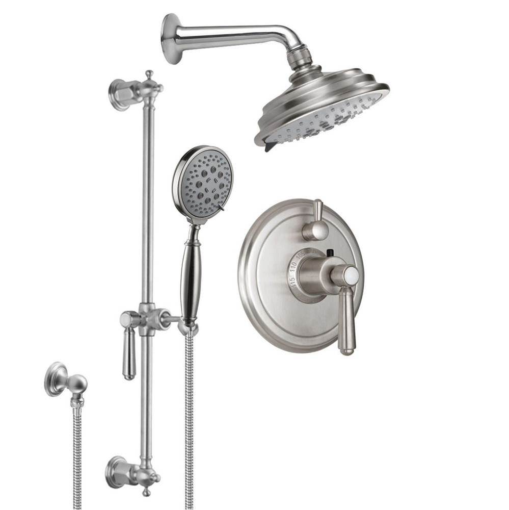 Montecito Styletherm 1/2'' Thermostatic Shower System with Hand Shower Slide Bar