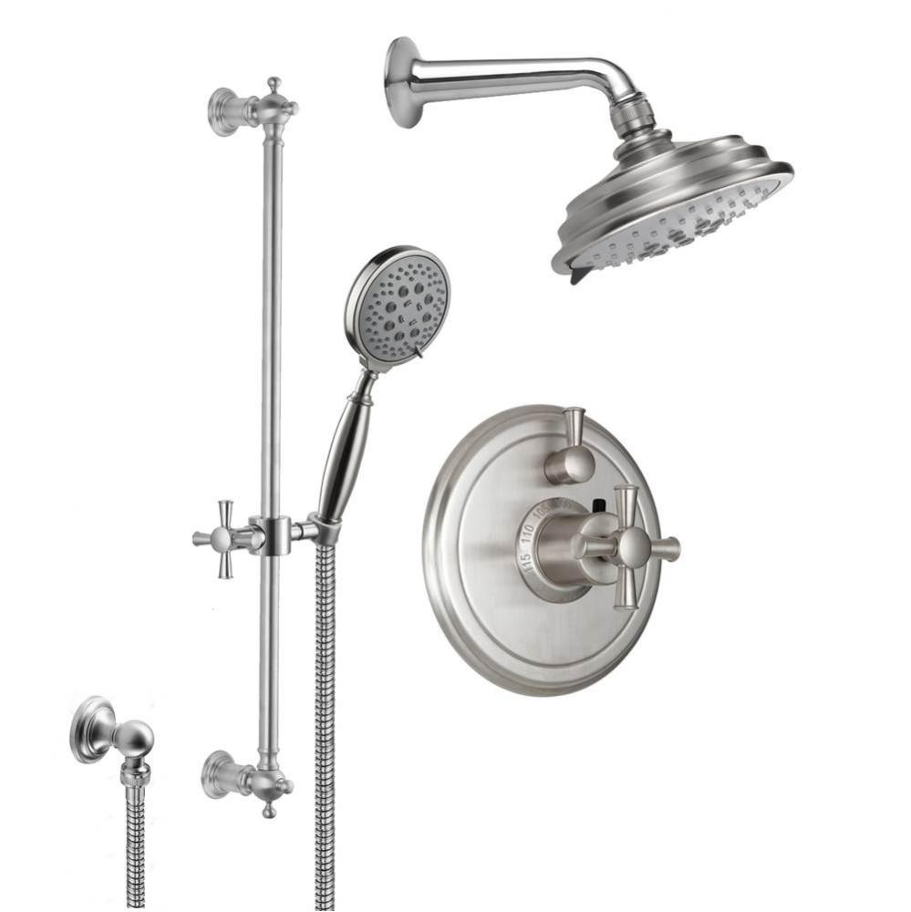 StyleTherm® 1/2'' Thermostatic Shower System with Handshower Slide Bar