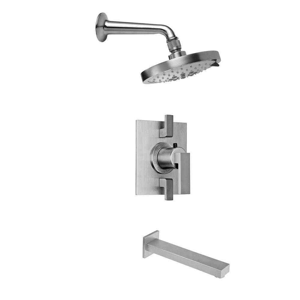 Morro Bay Styletherm 1/2'' Thermostatic Shower System with Shower Head and Tub Spout