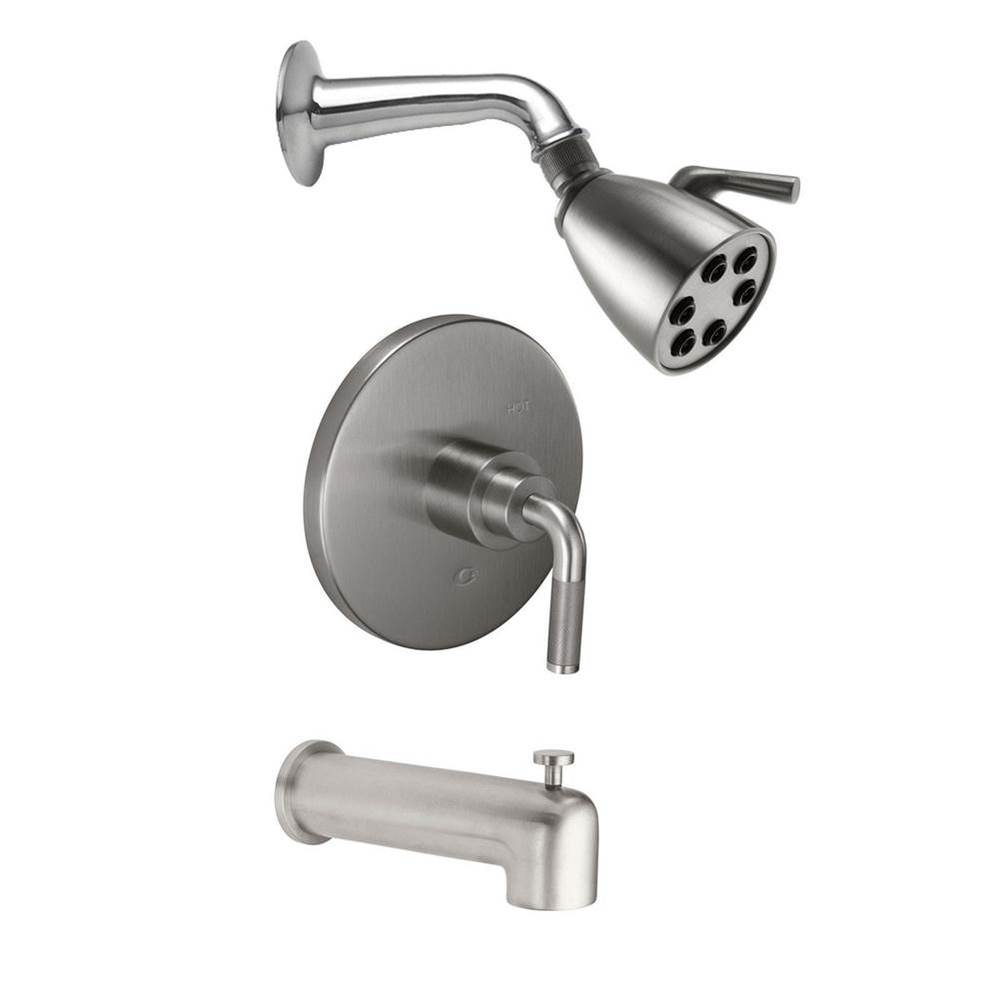 Descanso Pressure Balance Shower System with Showerhead and Tub Spout