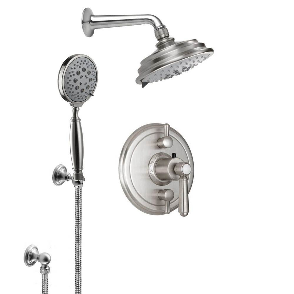 Montecito Styletherm 1/2'' Thermostatic Shower System with Shower Head and Hand Shower o