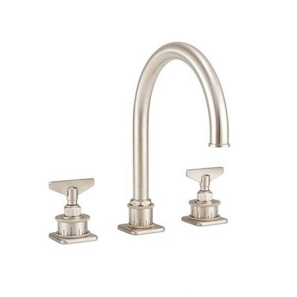 Complete High Spout Roman Tub Set - Blade Handle