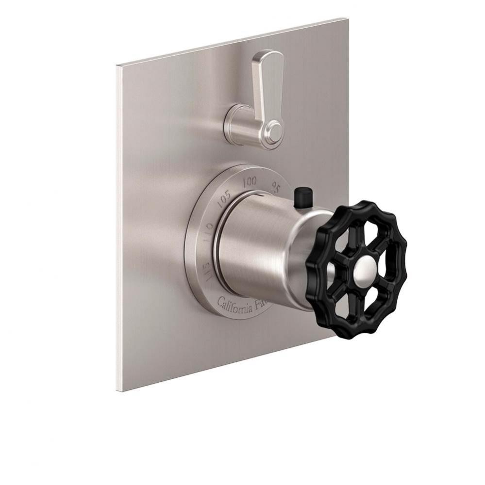 StyleTherm ® Trim Only With Single Volume Control - Blue Wheel Handle