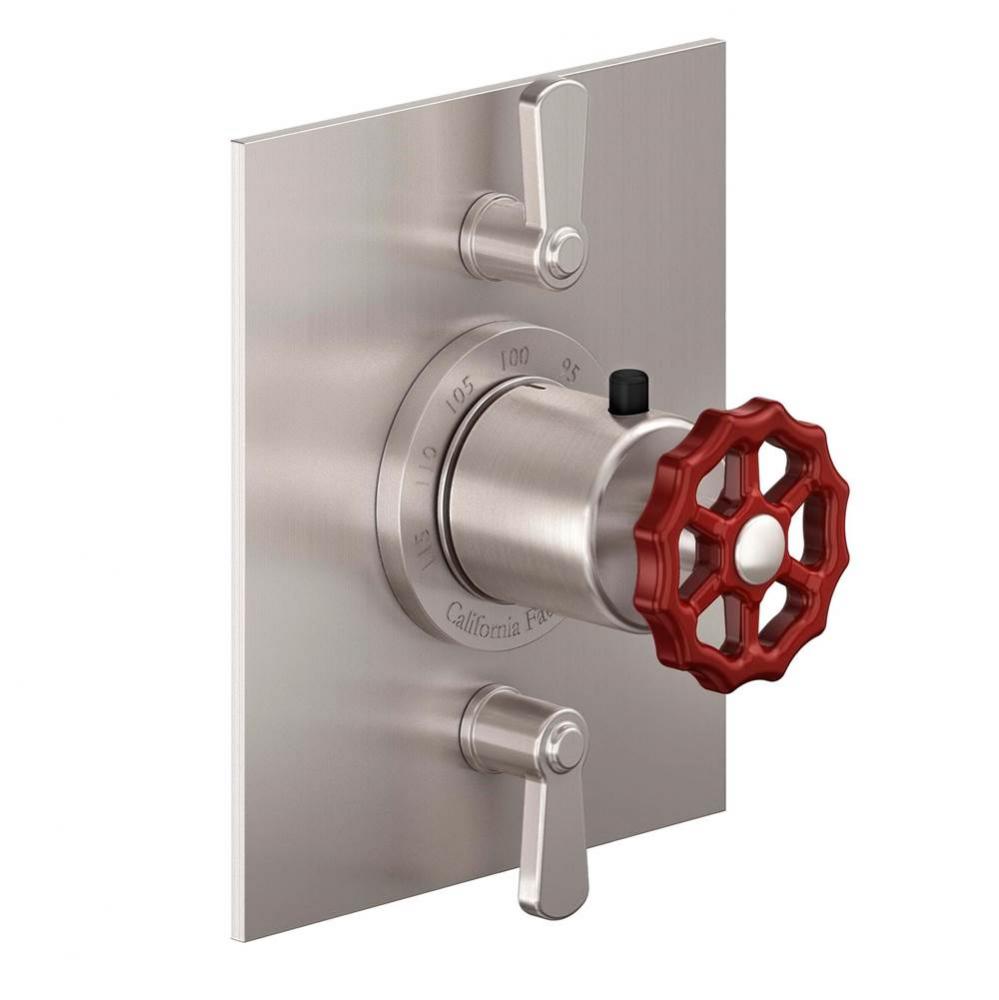 StyleTherm ® Trim Only with Dual Volume Control - Red Wheel Handle