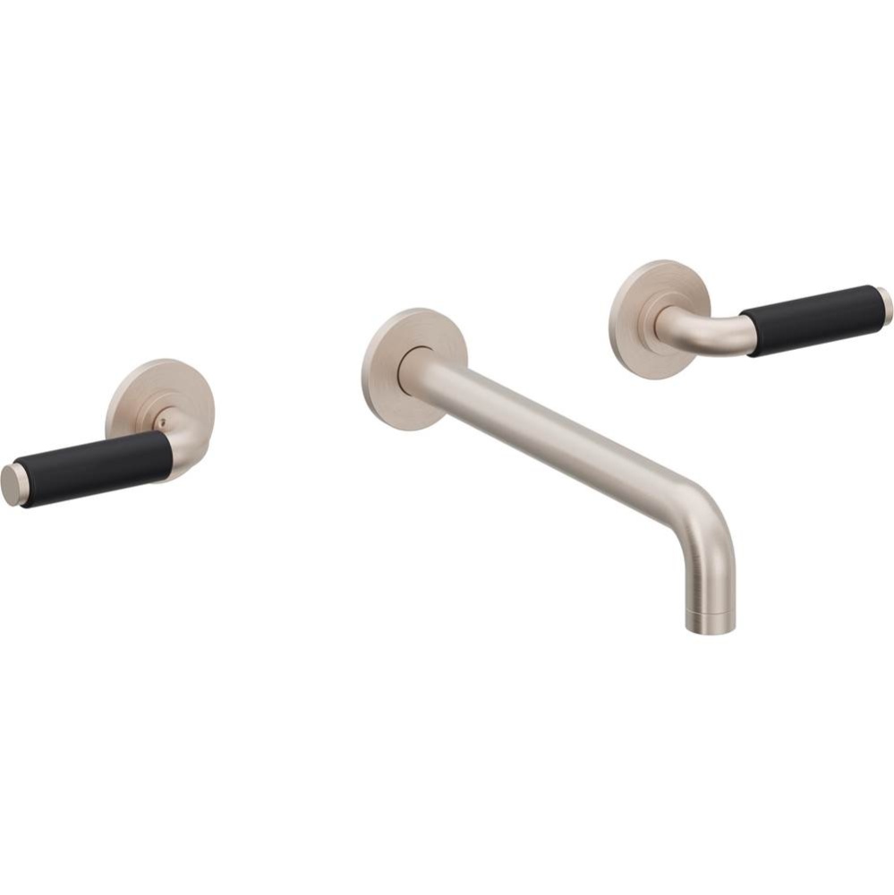 Two Handle Lavatory Wall Faucet Trim Only