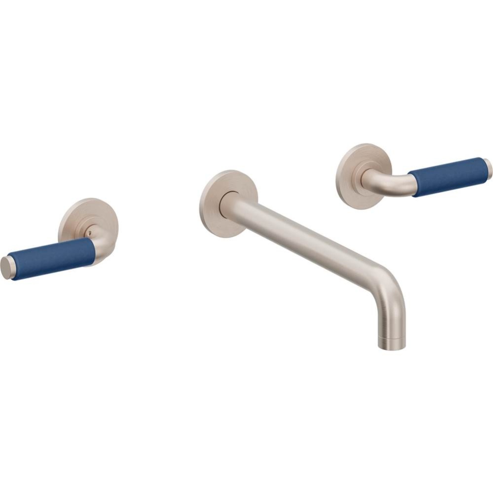 Two Handle Lavatory Wall Faucet Trim Only