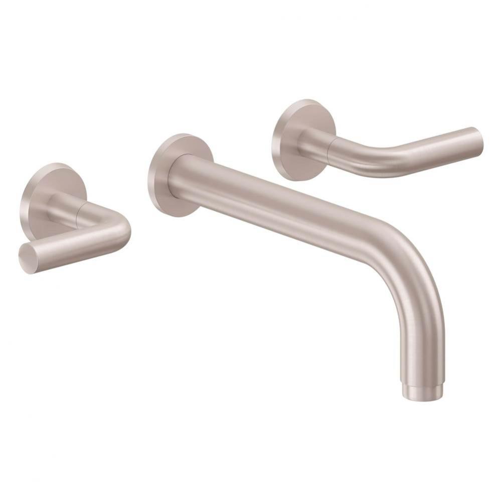 Two Handle Lavatory Wall Faucet Trim Only