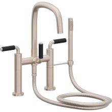 California Faucets 0808-41-ADC.20-PC - Contemporary Deck Mount Tub Filler