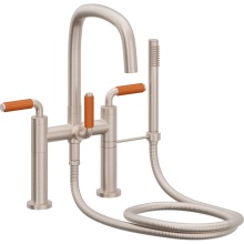 California Faucets 0808-41-OP.18-PC - Contemporary Deck Mount Tub Filler