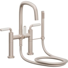 California Faucets 0808-41-WP.18-PC - Contemporary Deck Mount Tub Filler