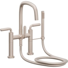 California Faucets 0808-41.20-PC - Contemporary Deck Mount Tub Filler