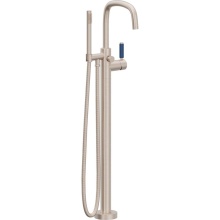 California Faucets 0811-41-BP.20-PC - Contemporary Single Hole Floor Mount Tub Filler - Quad Arc Spout