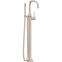 California Faucets 0811-41-WP.18-PC - Contemporary Single Hole Floor Mount Tub Filler - Quad Arc Spout