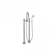 California Faucets 1303-48X.20-RBZ - Traditional Floor Mount Tub Filler