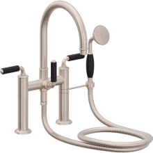 California Faucets 1308-60-ADC.20-PC - Traditional Deck Mount Tub Filler - Arc Spout