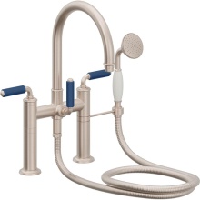 California Faucets 1308-60-BP.18-PC - Traditional Deck Mount Tub Filler - Arc Spout