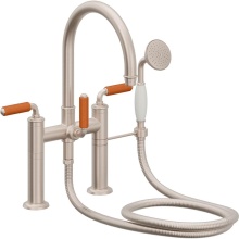 California Faucets 1308-60-OP.20-PC - Traditional Deck Mount Tub Filler - Arc Spout