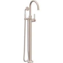 California Faucets 1311-60-WP.20-PC - Traditional Single Hole Floor Mount Tub Filler - Arc Spout