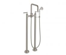 California Faucets 1403-59.20-PC - Traditional Floor Mount Tub Filler