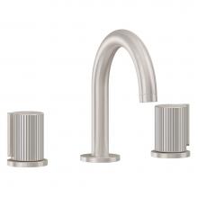 California Faucets 3902MPZBF-SN - 8'' Widespread Lavatory Faucet with Completely Finished ZeroDrain®