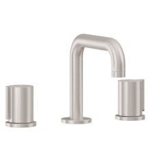 California Faucets 3902QZBF-SN - 8'' Widespread Lavatory Faucet with Completely Finished ZeroDrain®