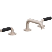 California Faucets 4102-ADC-PC - 8'' Widespread Lavatory Faucet - Low Quad Spout