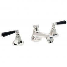 California Faucets 4602-ADC-MOB - Art Deco Collection - Deco Moderne 8'' Widespread Lavatory Faucet